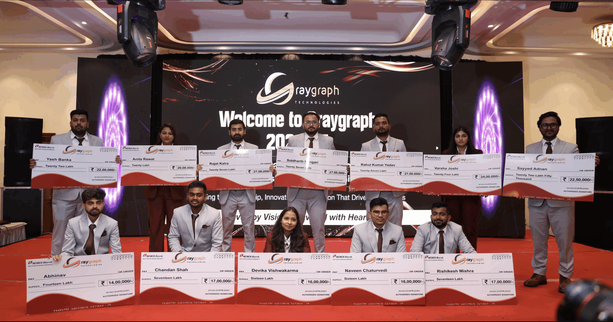 Reward & Recognition Cheque 2024-25